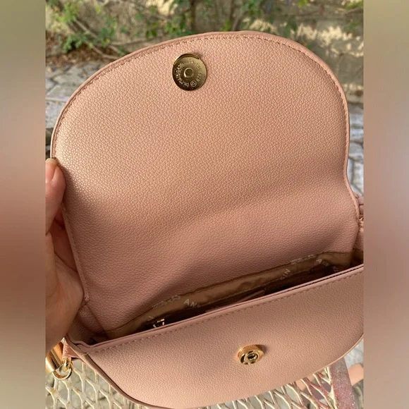 Anne Klein small cross body purse casual beige color - Picture 5 of 8